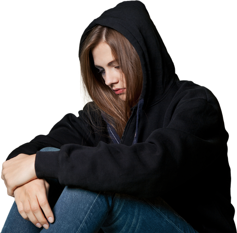 Jugendliche trauert um Angehörigen